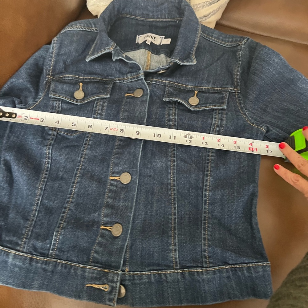 PAIGE denim jacket Size Small - Picture 4 of 6